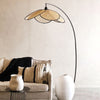 Luminaires en rotin bohème chic : l’élégance naturelle pour une chambre apaisante
