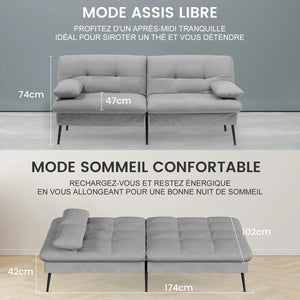 TURIA - Canapé sofa 3 places