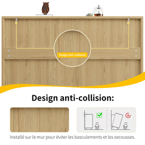 Buffet LUNOR sans poignées avec pieds métalliques – meuble robuste et design