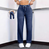 Noélie | Denim-Hose mit elastischem Bund