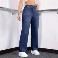 Noélie | Denim-Hose mit elastischem Bund