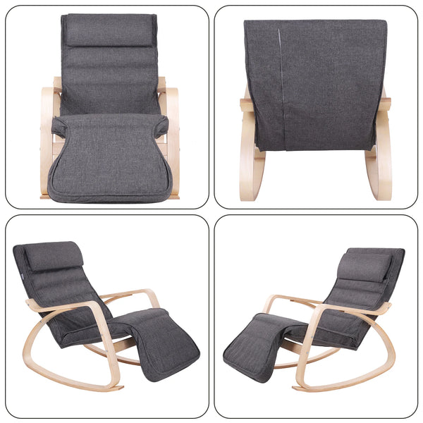 Fauteuil ERO vu sous quatre angles – Face, profil, arrière et en vue inclinée