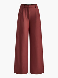 Éloane | High-Waisted Wide-Leg Trousers