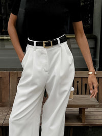 Éloane | High-Waisted Wide-Leg Trousers