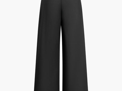 Éloane | Pantalon large taille haute