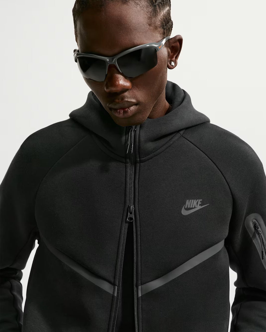 Nike Tech Fleece Hoodie Zip - Noir