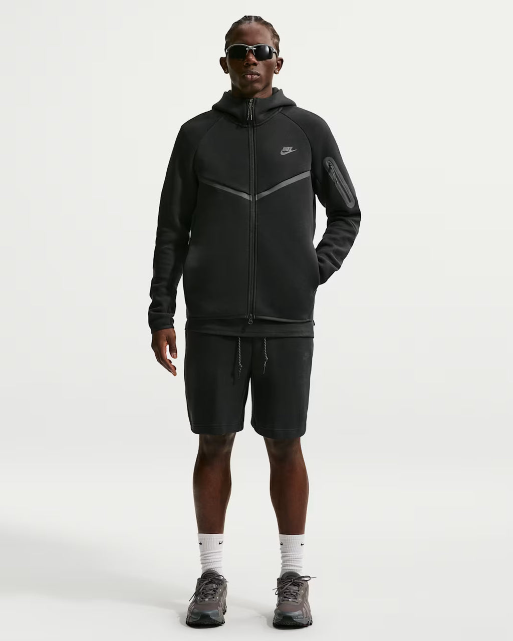 Nike Tech Fleece Hoodie Zip - Noir