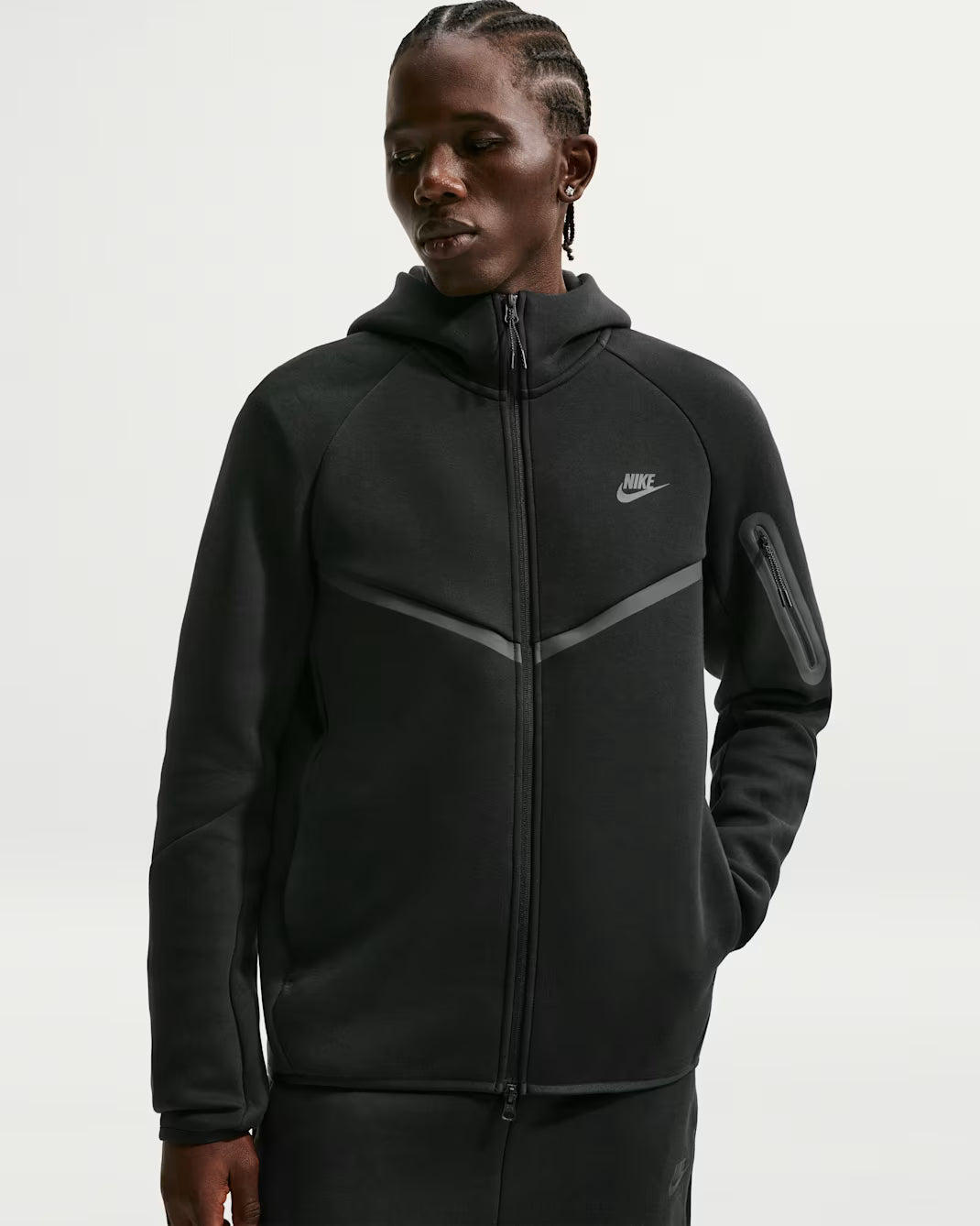 Nike Tech Fleece Hoodie Zip - Noir