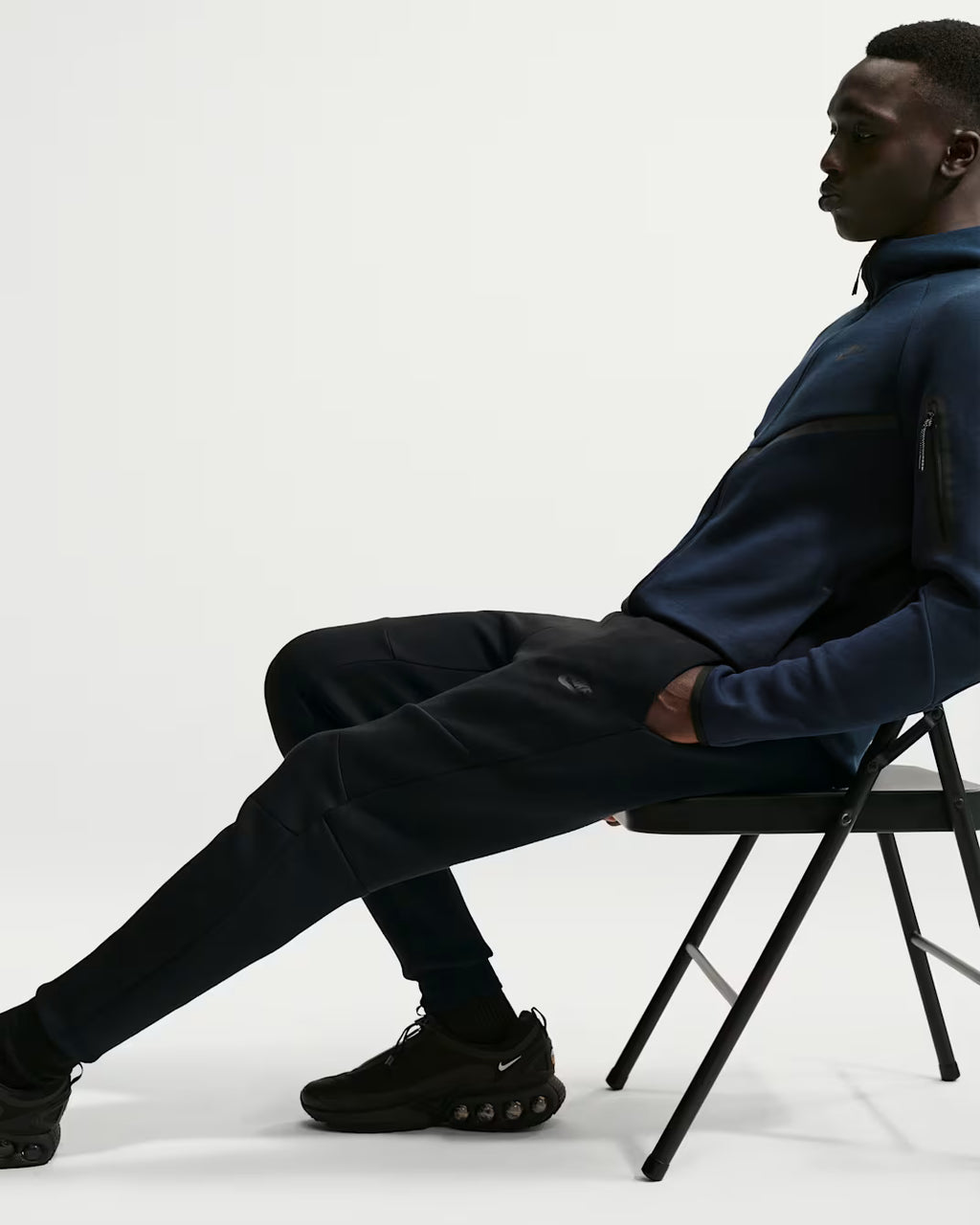 Pantalon de jogging Nike Tech Fleece Homme - Noir