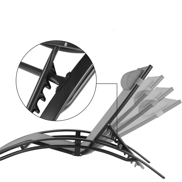 Mécanisme d’inclinaison 4 positions de la chaise LAEPO – Dossier réglable ergonomique