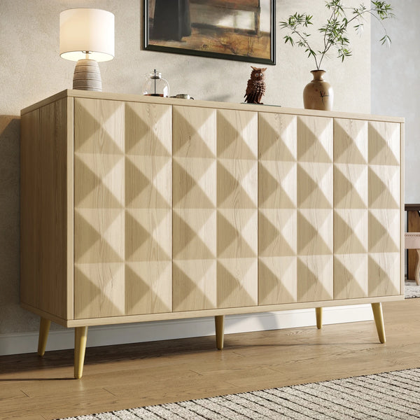 Meuble LUNOR cuisine et séjour design minimaliste – buffet élégant