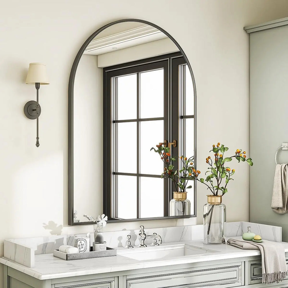 Miroir mural ARDEN en arc 66x96 cm – design moderne et élégant