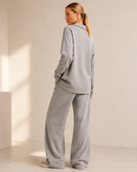 Althéa | Set aus Poloshirt und Hose mit weitem Bein