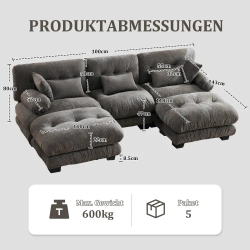 Modular sofa, comfortable