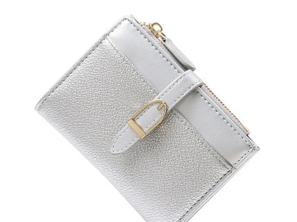 Portefeuille Femme Compact Multi Compartiments Similicuir PU