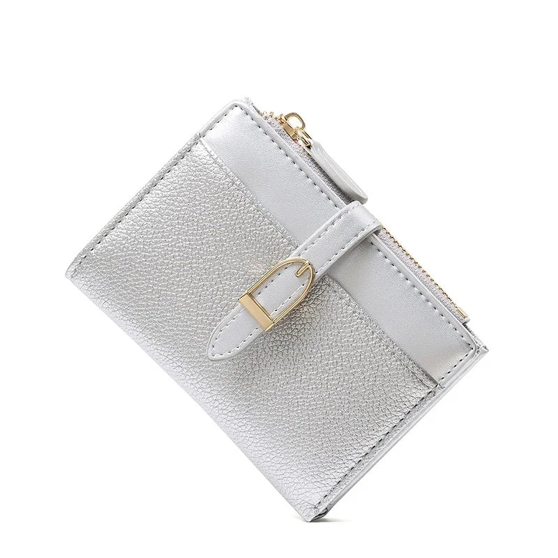 Portefeuille Femme Compact Multi Compartiments Similicuir PU