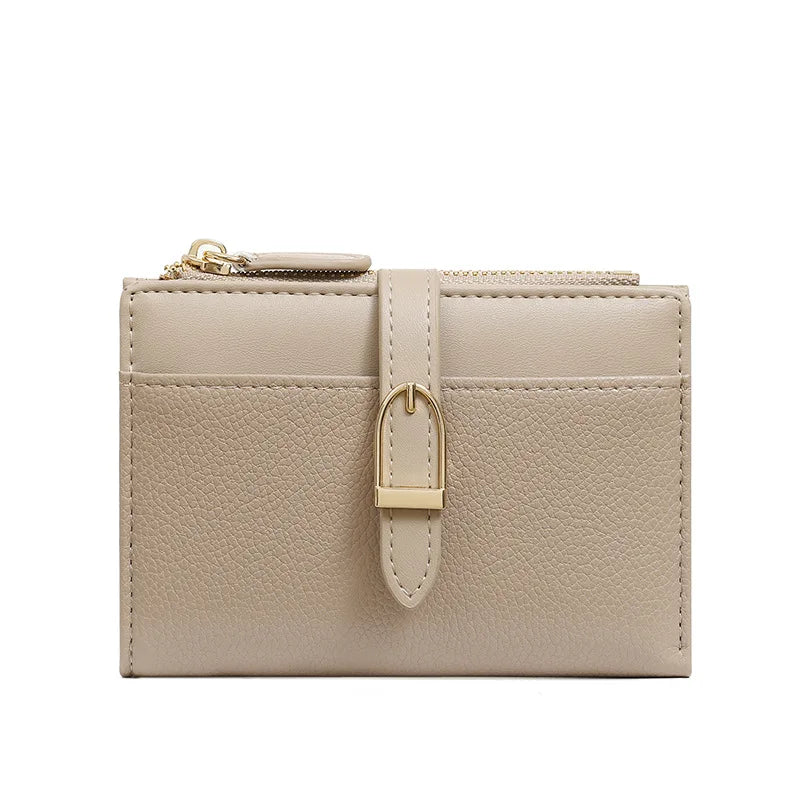 Portefeuille Femme Compact Multi Compartiments Similicuir PU