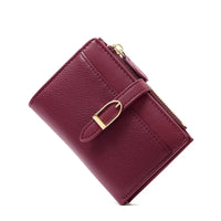 Portefeuille Femme Compact Multi Compartiments Similicuir PU