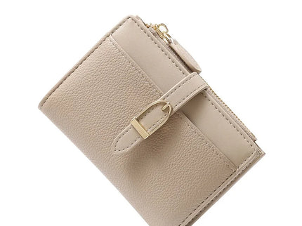 Portefeuille Femme Compact Multi Compartiments Similicuir PU