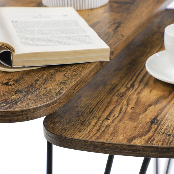 vu proche matériaux plateau table basse bois massif