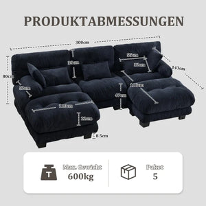 Modular sofa, comfortable