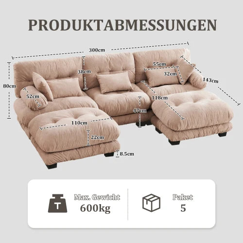 Modular sofa, comfortable