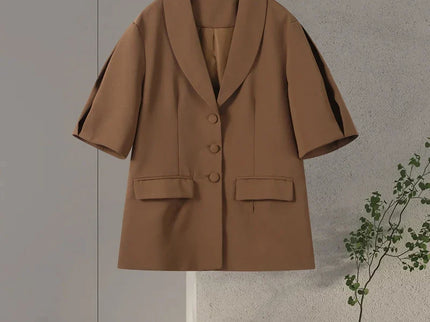 Ophélie | Ensemble blazer et pantalon large