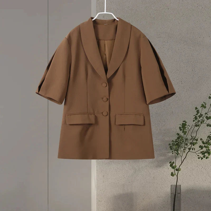 Ophélie | Set aus Blazer und weiter Hose