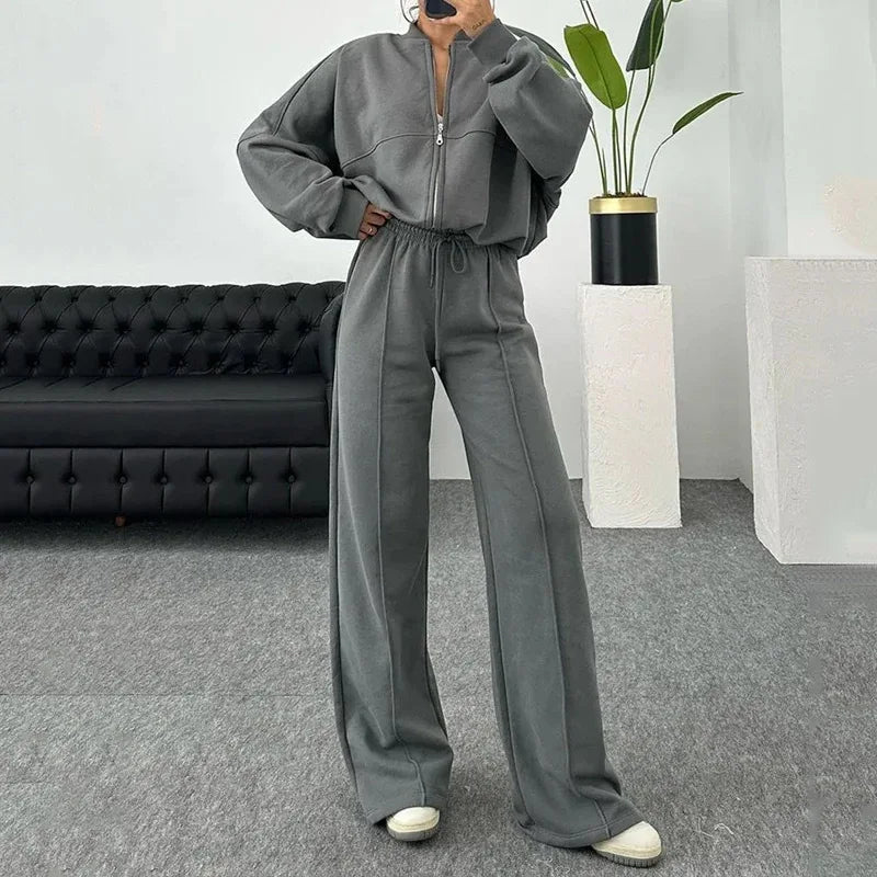 Mélina | Set aus Oberteil und gerader Hose