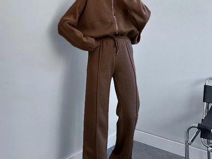 Mélina | Ensemble haut et pantalon droit