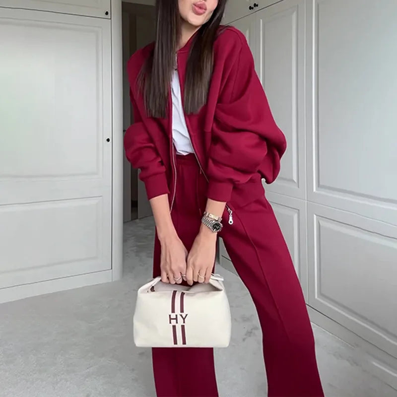 Mélina | Set aus Oberteil und gerader Hose