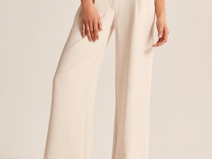 Ariane | Pantalon large taille haute