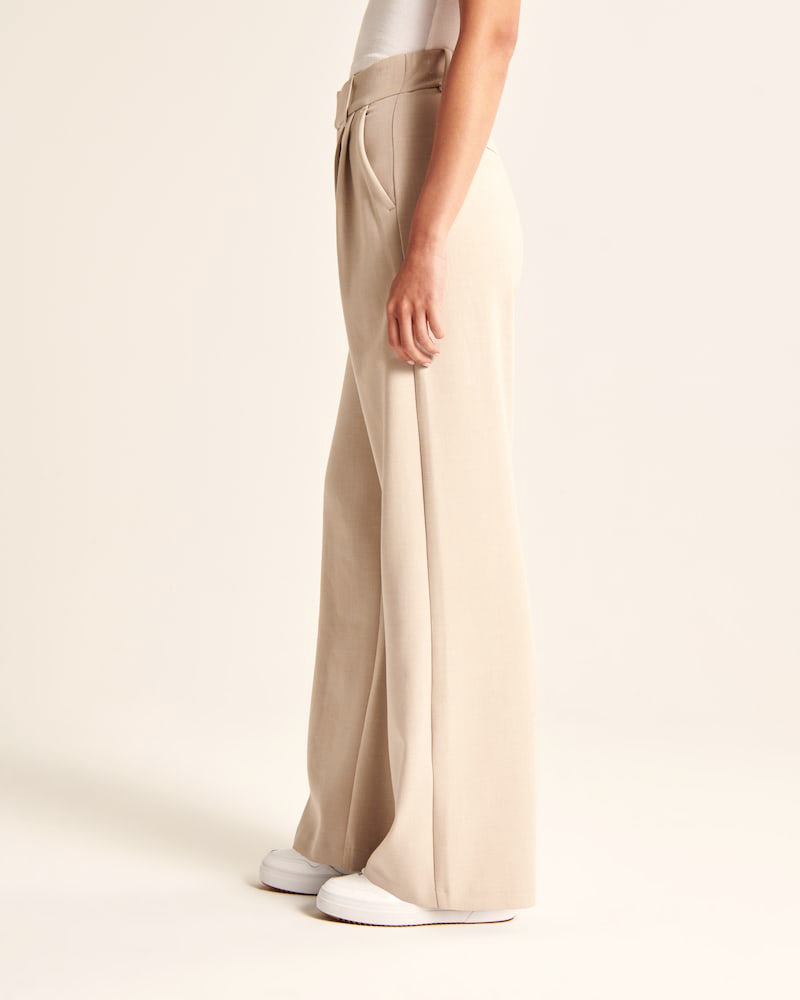 Ariane | Weite High-Waist-Hose