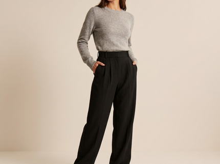 Diane | Pantalon large taille haute
