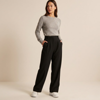 Diane | Weite High-Waist-Hose