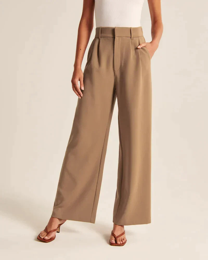 Léonie | Weite High-Waist-Hose