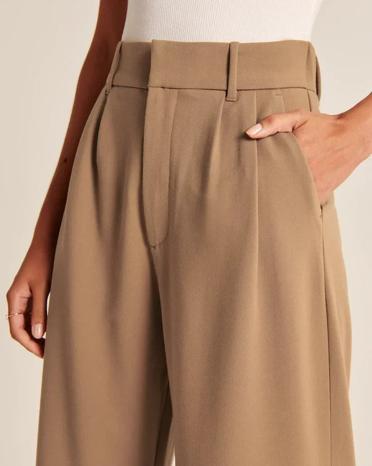 Léonie | Weite High-Waist-Hose