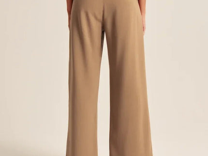 Léonie | Pantalon large taille haute
