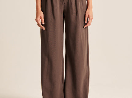 Maëva | Pantalon large taille haute