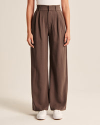 Maëva | High-Waist-Hose mit weitem Bein