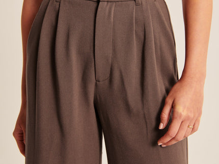 Maëva | Pantalon large taille haute