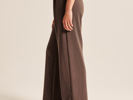 Maëva | Pantalon large taille haute