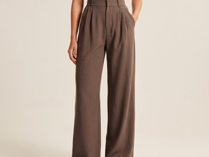 Maëva | Pantalon large taille haute