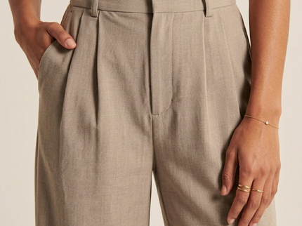 Solène | Pantalon large taille haute