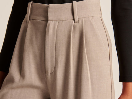 Solène | Pantalon large taille haute
