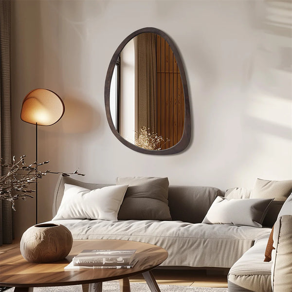 Vue du miroir VELOR 60x90 cm – décoration élégante pour salon