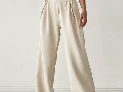 Anaëlle | Pantalon palazzo à taille nouée