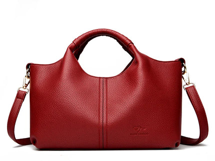 Ariana Soft Faux Leather Shoulder Handbag