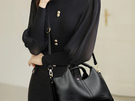 Ariana Soft Faux Leather Shoulder Handbag