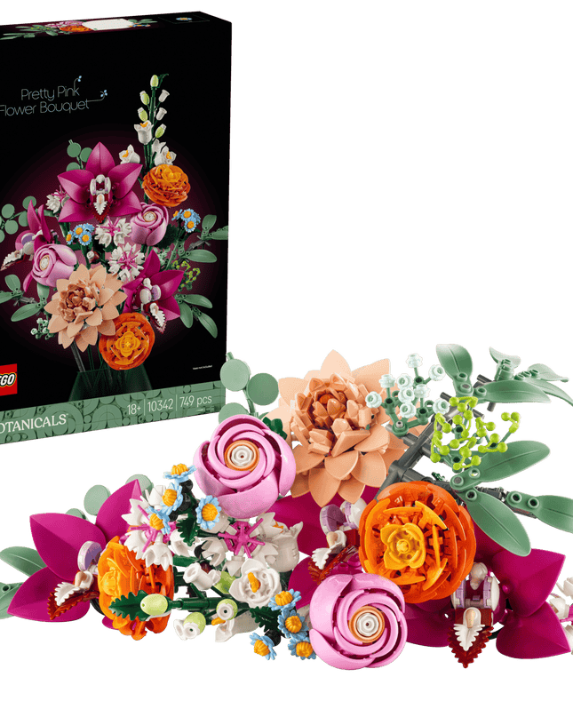 LEGO® Botanicals Pretty Pink Flower Bouquet (10342) 